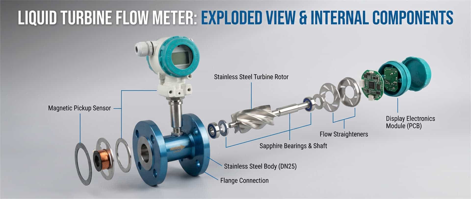 cameronslw liquid turbine flow meter