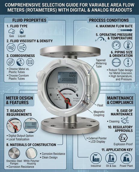 HOW TO SELECT VARIABLE AREA FLOW METER GUIDE