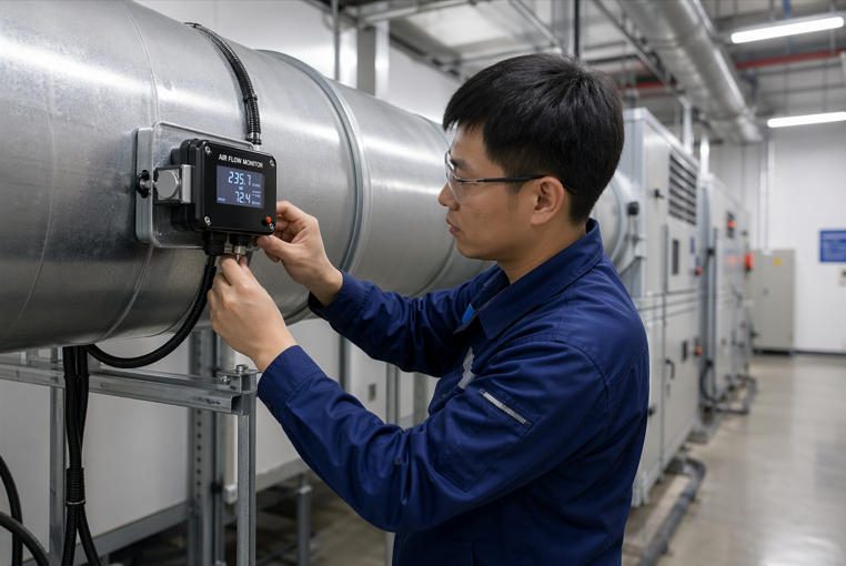 HVAC vs process flow monitors flow meters