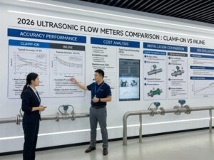 clamp on vs inline ultrasonic flow meter
