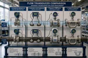 flow measurement transducer water vs slurry