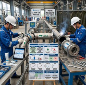 Clamp On vs Inline Flow Meter Plant Manager Decision Guide