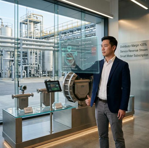 Coriolis flow meter emerging trends IoT AI diagnostics
