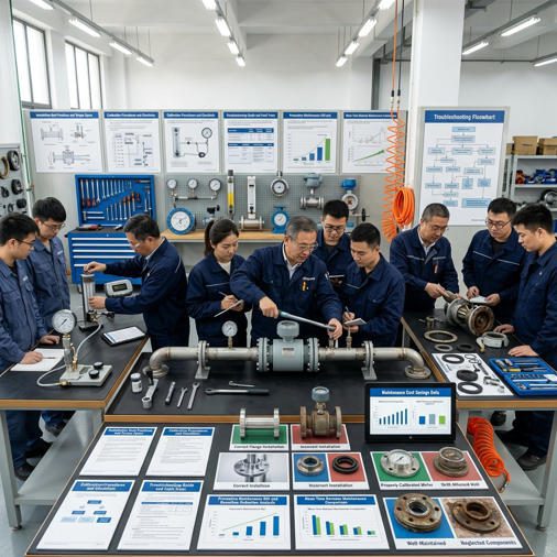analog flow meter maintenance