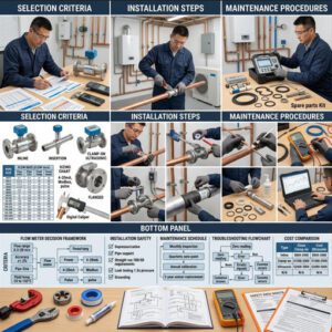 how to install a thermal mass meter residential building