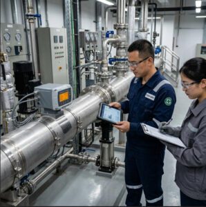 ultrasonic flow meter non intrusive measurement
