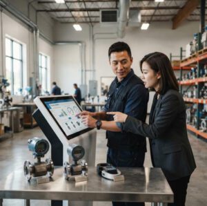 interactive flowmeter selection tool B2B distributors