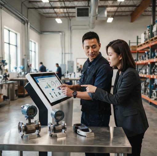 interactive flowmeter selection tool B2B distributors