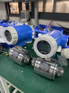 sanitary magnetic flow meter