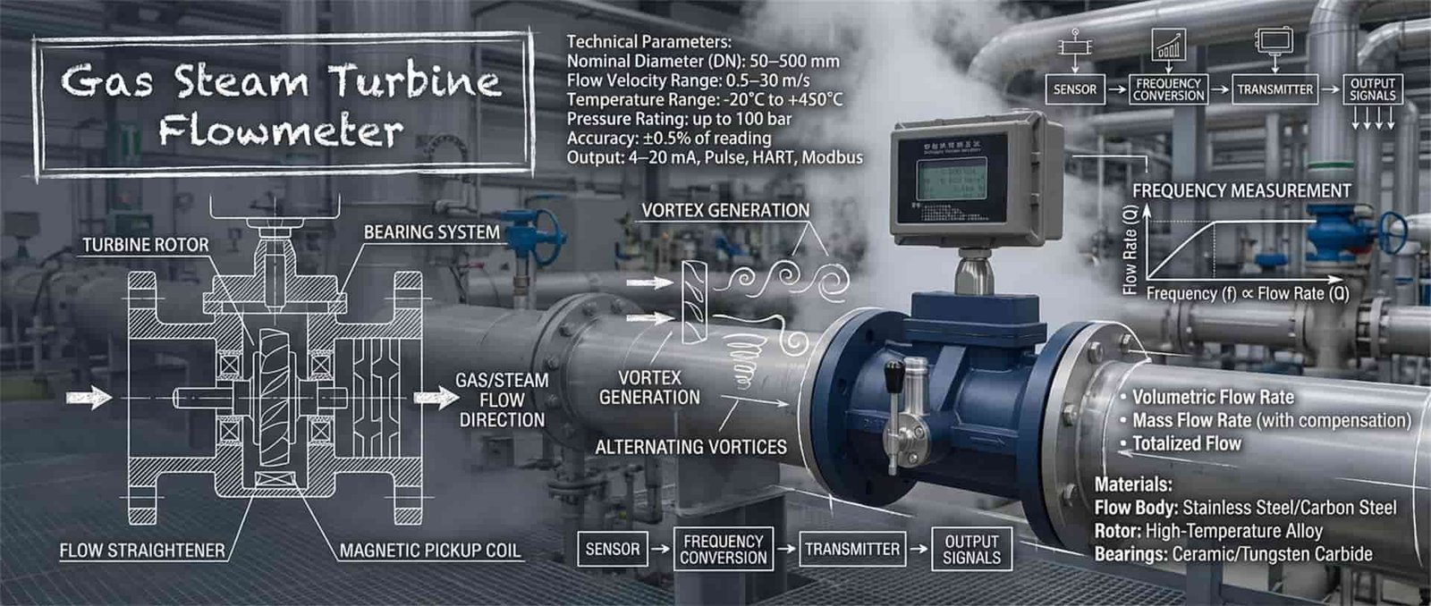 Gas Turbine Flowmeter jade ant