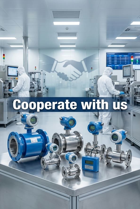 cooperate with jade ant flow meters