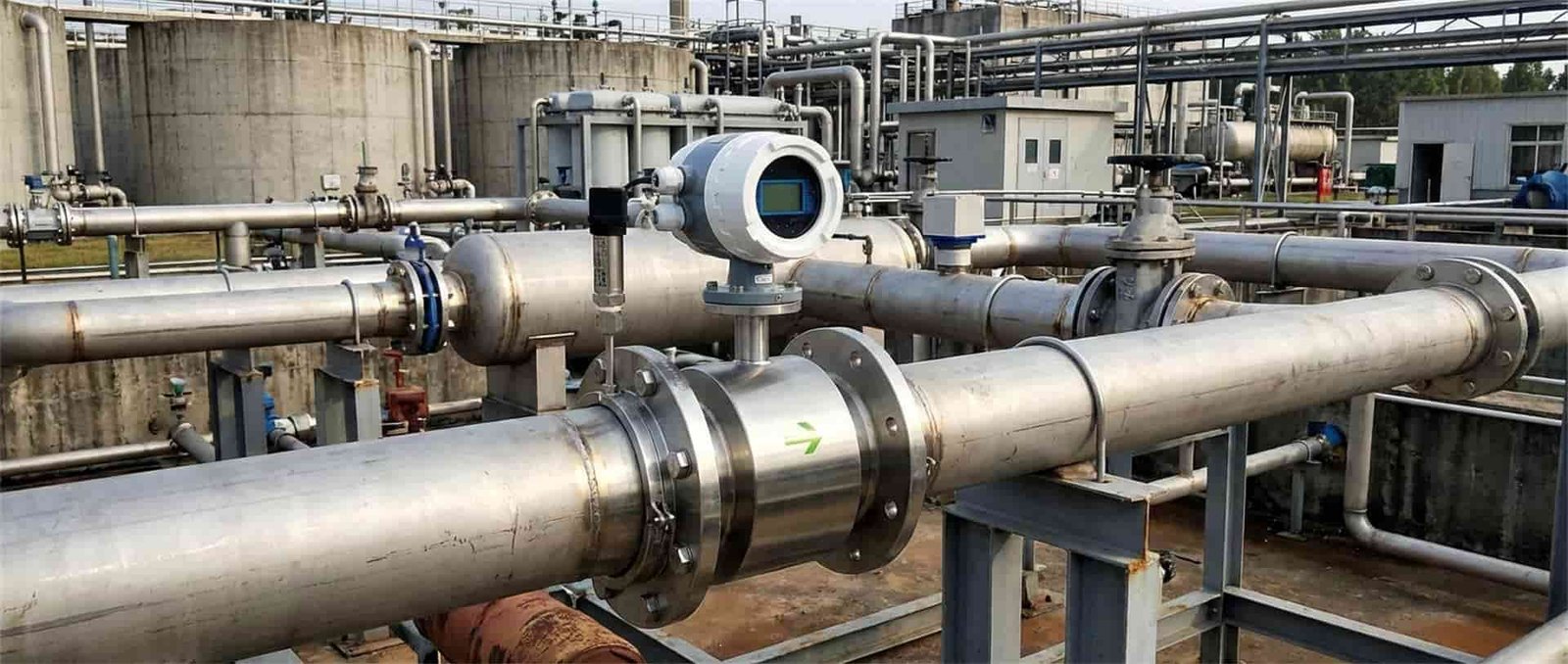 electromagnetic insertion flow meter