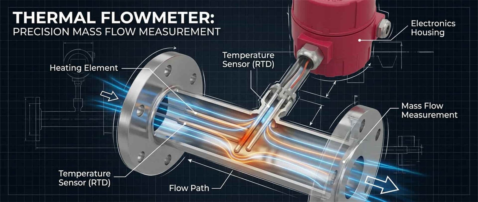 fox thermal mass flow meter