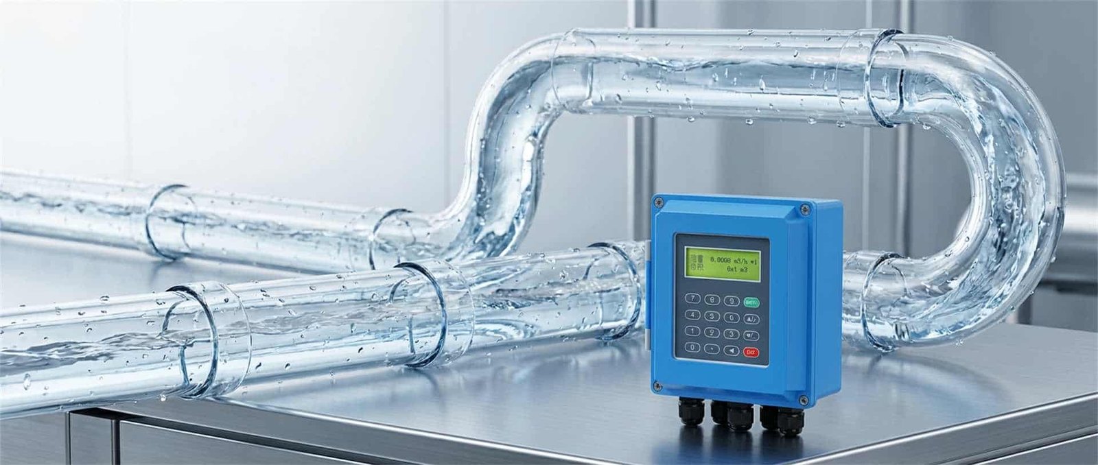 keyence ultrasonic flow meter