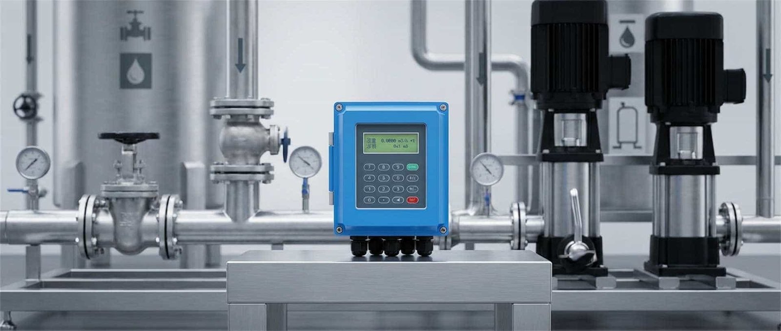 strap on ultrasonic flow meter