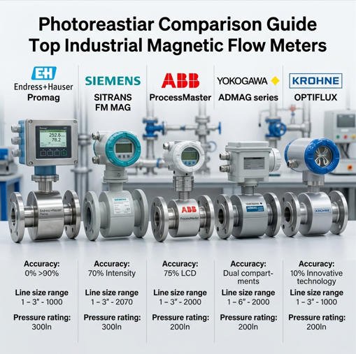 Top 5 Magnetic Flow Meters: A Brand Comparison Guide